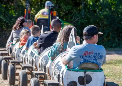 Cow Barrel Train Ride